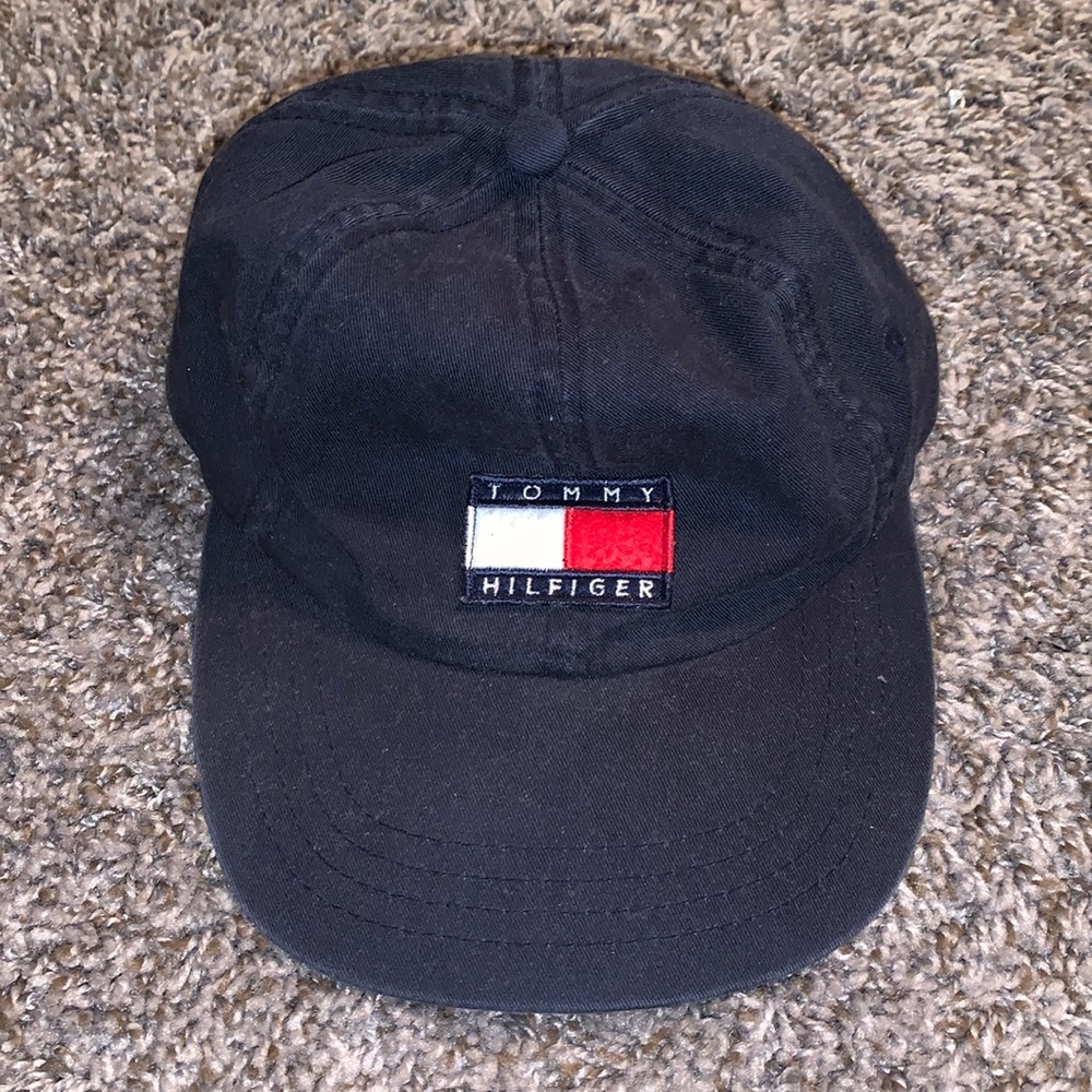 Vintage Tommy Hilfiger Snap Back Navy